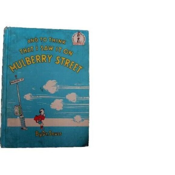 Dr. Seuss And To Think That I Saw It On Mulberry Street, Vintage Book - Picture 1 of 6